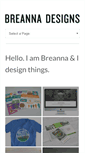 Mobile Screenshot of breannadesigns.com